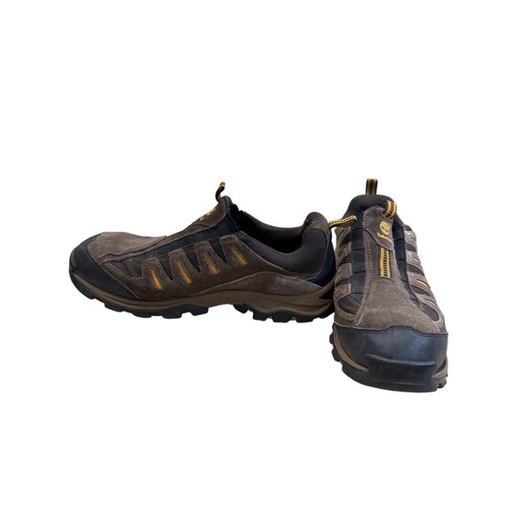 Timberland Mens Brown Leather Slip-On Sneakers Size 12M SKU 7715 - Picture 2 of 9